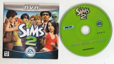Pc Dvd Rom THE SIMS 2 Limite edition BONUS DVD - EA Games 2004 - Immagine 1 di 2