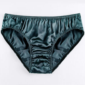 Mens Silk Bikini Satin Briefs Knickers Underwear Delta Panties Size L/XL/2XL