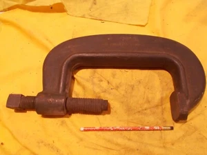 WILLIAMS USA No. 8 VULCAN HEAVY SERVICE C CLAMP machine shop welder tool 8" - Picture 1 of 4