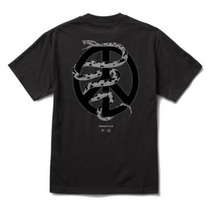 SMALL Primitive Skateboarding Men's AGENDA SHORT SLEEVE TEE BLACK - Picture 1 of 2