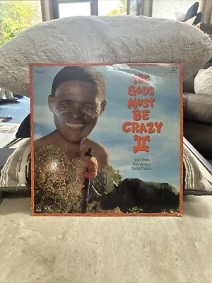 The Gods Must Be Crazy 2 (1989) Laserdisc N!xau Lena Farugia South Africa Comedy Foto 1 de 4