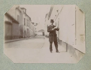 Mode Famille France en Vacances Arcachon ? Snapshot Papier citrate ca 1900 - Picture 1 of 1