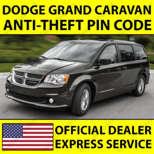 ✅DODGE GRAND CARAVAN CAR RADIO ANTI-THEFT UNLOCKING PIN CODE FAST & RELIABLE✅ - Picture 1 of 12