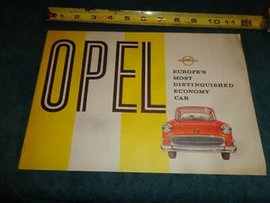 1958 BUICK OPEL SALES BROCHURE / U.S. DEALER SALES CATALOG - Picture 1 of 7
