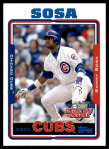 2005 Topps Opening Day #10 Sammy Sosa Chicago Cubs MINT FREE SHIPPING