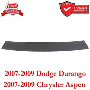 Bumper Face Bar Step Pad For 2007-2009 Chrysler Dodge Durango Aspen Rear Black - Picture 1 of 8