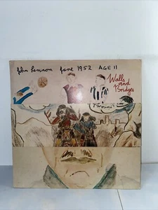 john lennon walls and bridges vinyl Lp With Inlays - Picture 1 of 12