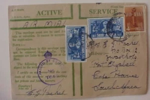 SOUTH AFRICA EYGPT 60 1944 CENSOR - Picture 1 of 1