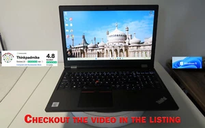 Lenovo ThinkPad P15 i7 10850H 6 CORE 64GB RAM 512GB SSD IPS NVIDIA T2000 (1141) - Picture 1 of 24