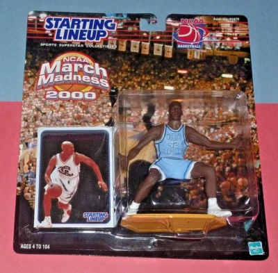2000 JERRY STACKHOUSE North Carolina Tar Heel ncaa March Madness Starting Lineup - Image 1 of 3