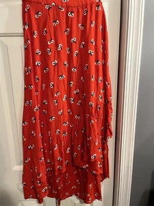 Billabong Women's Dancing Till Dawn Hi-low Wrap Skirt SZ SM - Picture 1 of 5