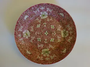 Seltener antiker Qianlong chinesischer Porzellan Emaille handbemalter Teller 10" TOP! - Bild 1 von 12