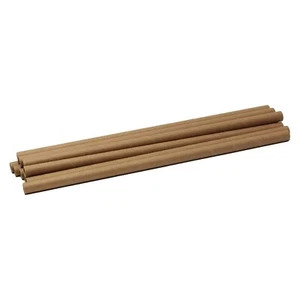 0.3 Inch Wide Jumbo Kraft Paper Smoothie Straws | Wrapped Biodegradable Straws - Picture 1 of 6