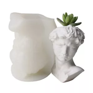 Sculpture Pen Holder Flower Pots Silicone Mold Succulent Planter Making Supplies - Picture 1 of 8
