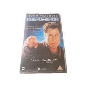 PHENOMENON. JOHN TRAVOLTA-VHS VIDEO BIG BOX-EX RENTAL. - Picture 1 of 2