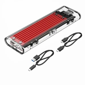Orico M.2 PCIe NVMe SSD Enclosure USB 3.1 Type-C 10Gbps M2 M-Key Adapter Caddy  - Picture 1 of 8