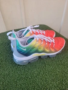 Nike Air VaporMax Plus White Neptune Rainbow MENS US 12 UK 11 *EXCELLENT CND* - Picture 1 of 24