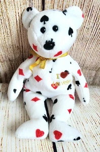 "I ❤️ Las Vegas" American Themed TY Beanie Babies Bear, - ENVÍO GRATUITO - Imagen 1 de 6