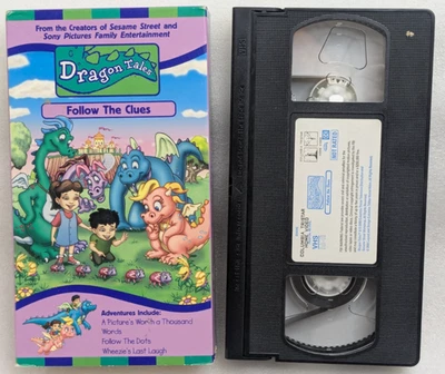 Dragon Tales Follow The Clues 3 Episodes (VHS, 2000) - Image 1 of 4