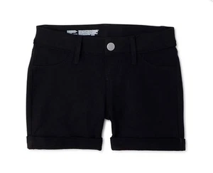 WONDER NATION Girls Size XS (4-5) French Terry Shorts • Black - Picture 1 of 3