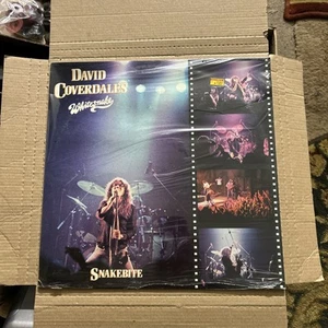 DAVID COVERDALE WHITESNAKE Original SNAKEBITE German Import Sealed LP - Picture 1 of 4
