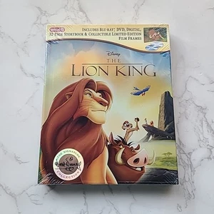 DISNEY THE LION KING NEW Sealed BLURAY & DVD TARGET EXCLUSIVE With 32 Page Book - Picture 1 of 9