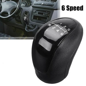 For Mercedes Sprinter 906 06-13 VW Crafter 2E 2F shift knob 6-speed black - Picture 1 of 6