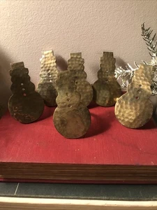 6er Set Vintage Messing SCHNEEMANN Serviettenringe Halter - Bild 1 von 5