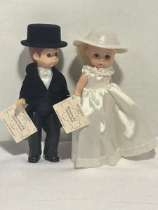 "Muñecas McDonald's Happy Meal Madame Alexander novia y novio 5,25"" 2002" - Imagen 1 de 10