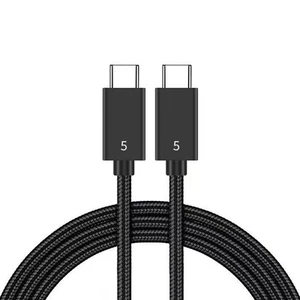 Câble 80Gbps pour Thunderbolt5 pour écrans hautes performances 16K et 8K6K - Photo 1 sur 14