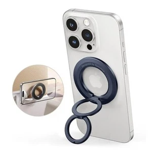 pour MagSafe Support Anneau, Support Anneau Téléphone Magnétique Cellule Aimant Bleu Titane - Photo 1 sur 8