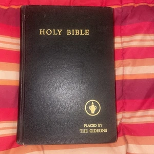 Vintage Gideons Bible Old & New Testaments, Hard Cover - Imagen 1 de 8