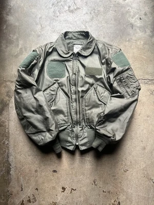 Chaqueta de Vuelo Avirex De Colección Grande Verde EE. UU. CWU 45/P Flyers Bombardero Para Hombre’s Foto 1 de 4