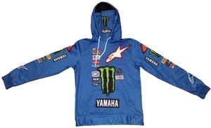 Yamaha Monster Energy Alpine Stars Motocross Hoodie Size S "Crochet 25" on back - Picture 1 of 18