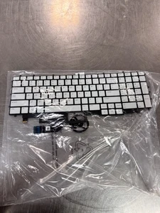 Laptop Keyboard for DELL Alienware M17 R2, M17 R3, Per-Key RGB Backlit USA - Imagen 1 de 5