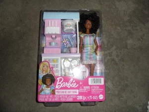 Barbie You Can Be Anything Puppe Neu Eisdiele Afroamerikanerin - Bild 1 von 1