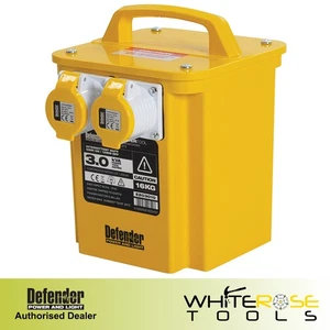 Defender 3kVA Portable Transformer 16A 110V E203010 - Picture 1 of 5