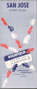 1962 Richfield Road Map: San Jose NOS - Picture 1 of 1