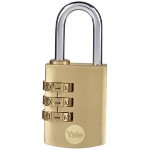 YALE Y150B/22/120/2 Padlock 22mm Combo 2 Pcs Secure Metal 4-Digit - Picture 1 of 4