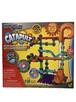 The Learning Journey Techno Gears Marble Mania STEM Construction Set Catapult 6+ - Image 1 of 3