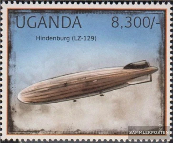 Aeronaves Uganda 2920 MNH 2012 Foto 1 de 1