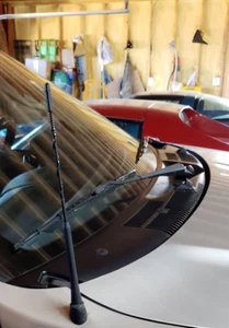 11" Antenna Mast Black Power Radio AM/FM for CHRYSLER TOWN & COUNTRY 2008-2016 - Picture 1 of 17