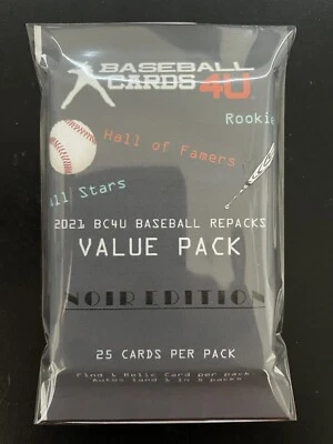 Baseball Repack Grab Pack NOIR Lot TOPPS HERITAGE CHROME GINTER 1 Hit NO JUNK - Image 1 of 4