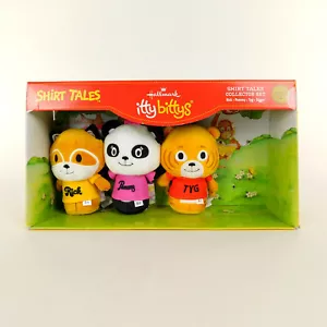 Hallmark Itty Bitty Shirt Tales 4 Hallmark Collection set solo 3 personaggi - Foto 1 di 6