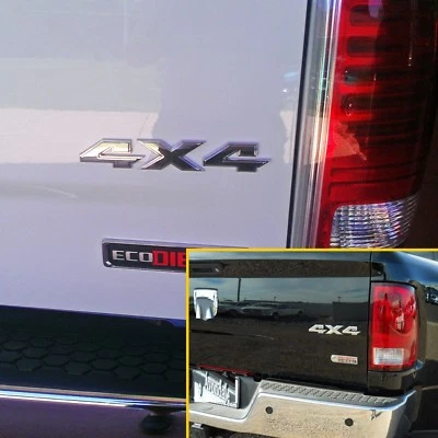 Se adapta a Dodge Ram 1500 2015-20 3D cromo 4x4 emblema placa de identificación insignia para Mopar Foto 1 de 2