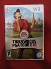Tiger Woods Pga Tour 10 (nintendo Wii, 2009) Complete With Manual Tested