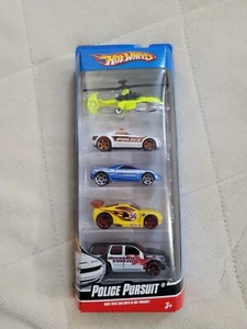 Hot Wheels - 2009 Police Pursuit 5 - Pack R0965 *NEW* - Picture 1 of 7