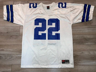 Emmitt Smith vintage Dallas Cowboys NFL Nike Football Jersey Large L - Image 1 of 3