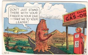 'DON'T JUST STAND THERE WITH YOUR FINGER IN YOUR EAR - TAKE ME TO YOUR LEADER!' - Picture 1 of 2