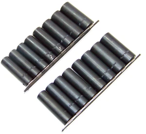 18 pc 1/2" DR Deep Air Impact Socket Metric/Standard Set 6 points Sockets - Picture 1 of 3